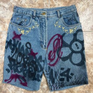 PANTALÓN VAQUERO CORTO CUSTOM '01'