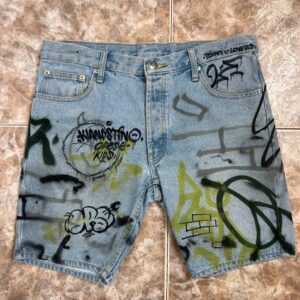 PANTALÓN VAQUERO CORTO CUSTOM '02'