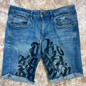PANTALÓN VAQUERO CORTO CUSTOM '04'